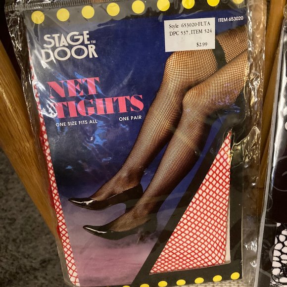 Two Pair of Net Tights Stage Door & Spirit - Picture 5 of 7